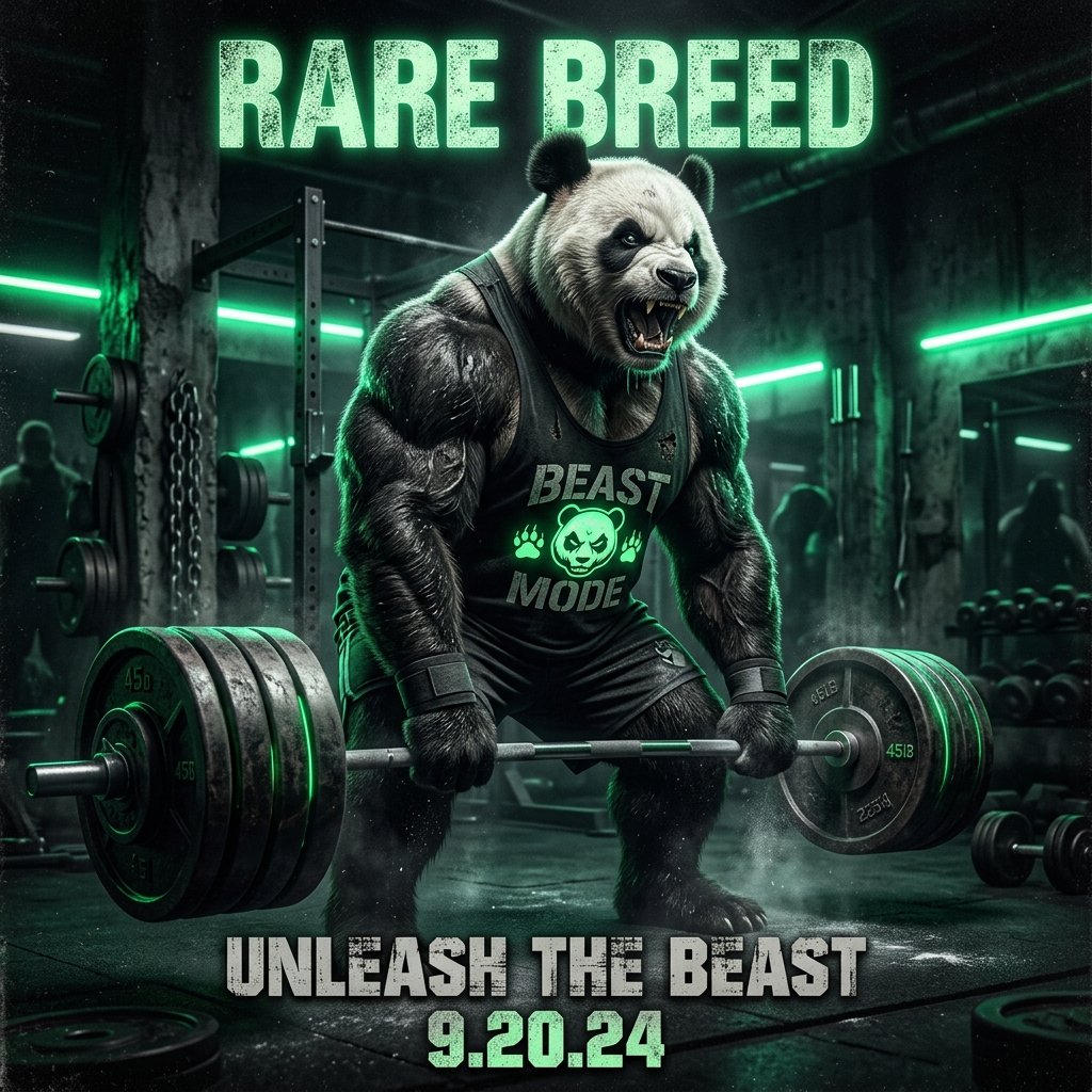 Mascota Panda Centro GYM