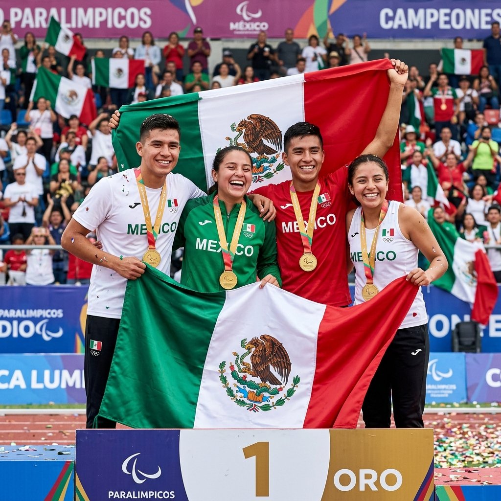 Atletas ganadores de oro